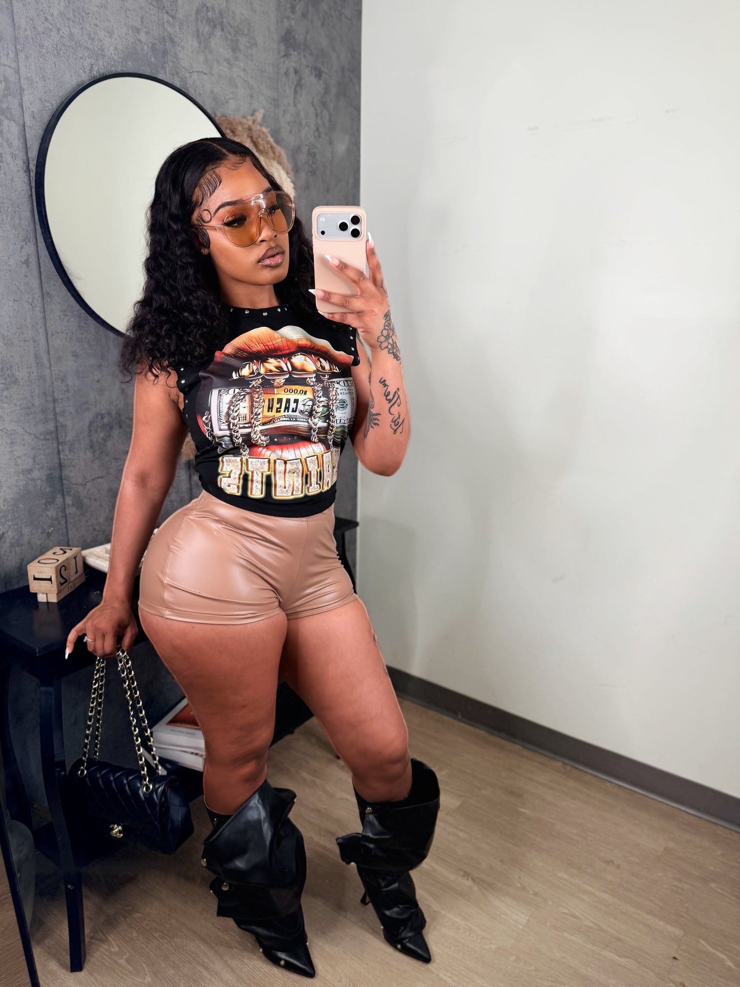 biker girl set
