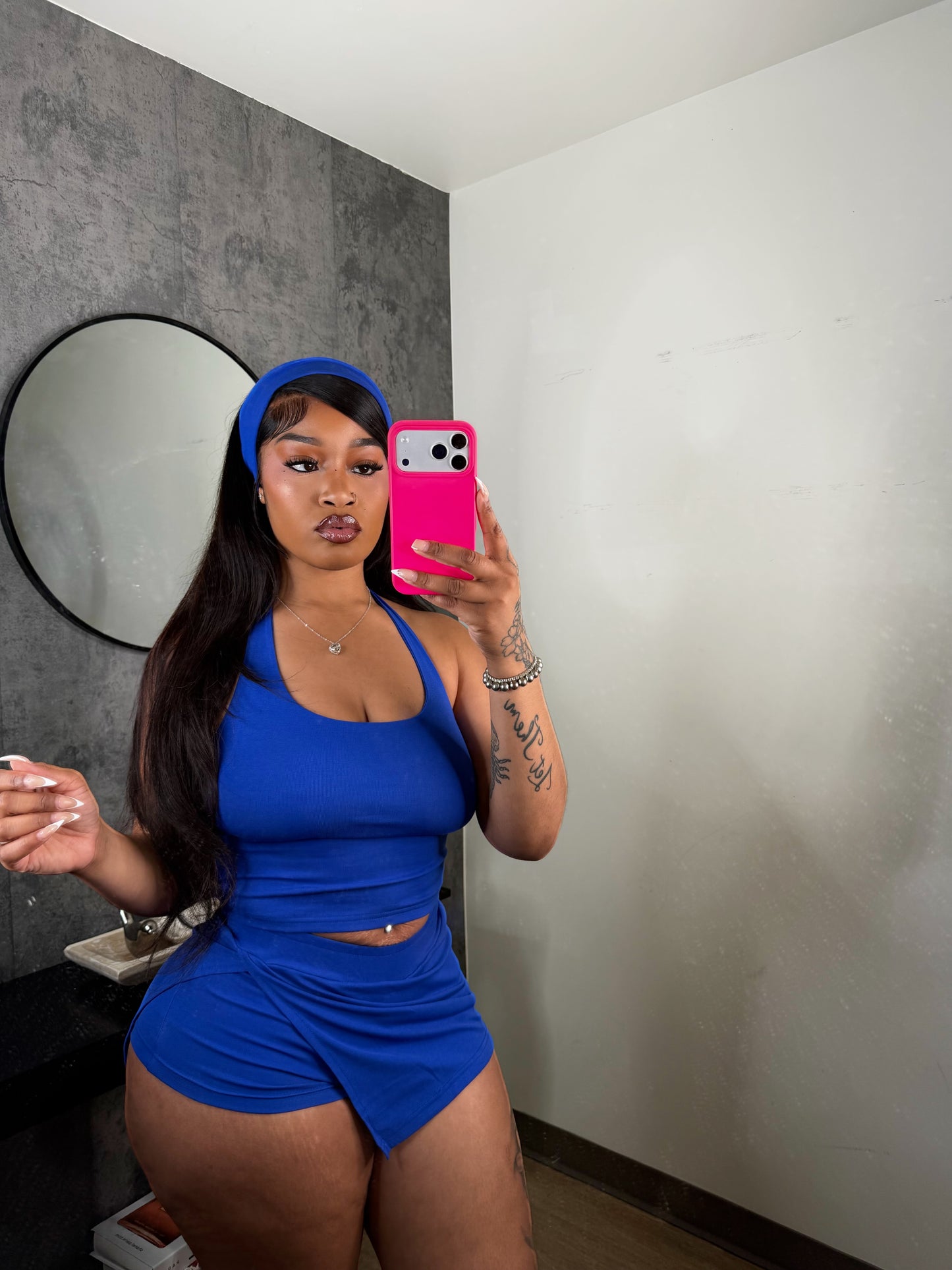 mini skort set